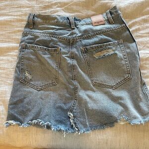 Free people Jean skirt never worn